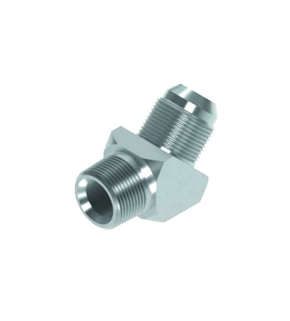 Adaptor kątowy 45° GZ 3/8 JIS x GZ 3/8 BSPT