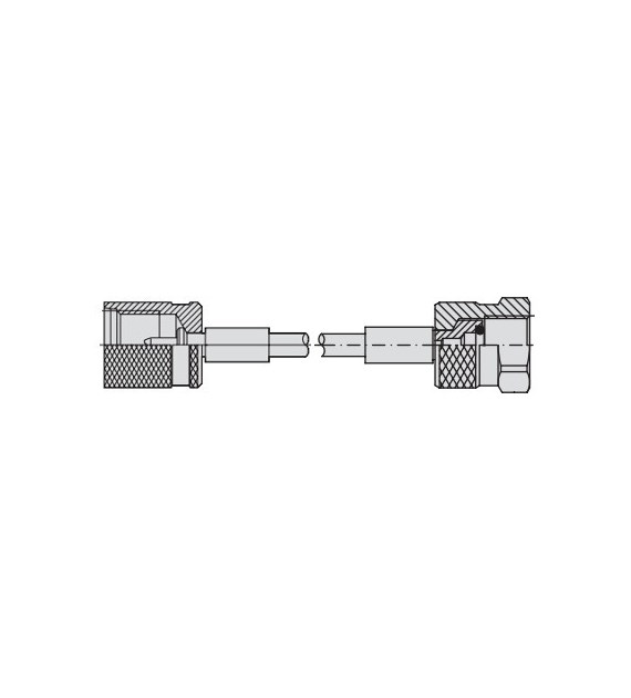 Przewód pomiarowy, M16x2 - G1/4, L=5500 mm