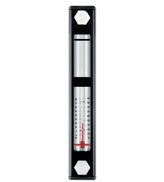 Wskaźnik poziomu oleju z termometrem, M12, L=254