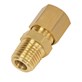 Złączka prosta mosiężna rura 04 GZ 1/8'' BSPT