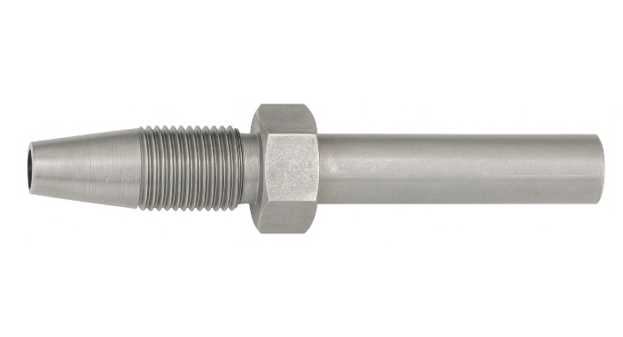 Końcowka skręcana prosta R-4mm  L=20mm