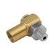Adaptor kątowy obrotowy GZ M6X1 x GW M10X1