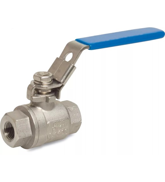 Zawór kulowy GW-1/4, stal 316, 64 bar, T=150°C