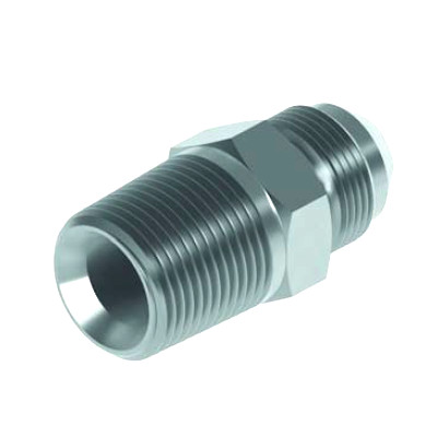 Adaptor JIC GZ 7/16-20 x GZ 1/8 BSPT stal 1.4571