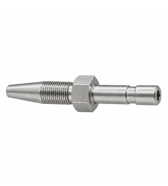 Końcowka DN04 z rowkiem, R-6mm  L=30mm