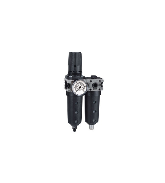 Stacja P3X 2P G-1/2 manual/półautomat; 0-8 bar