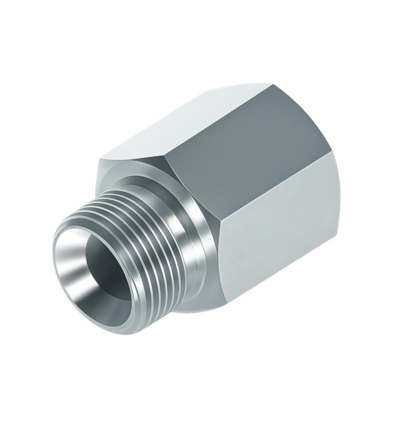 Adaptor GZ 3/8 BSP x GW 1/2 BSP stal 316L
