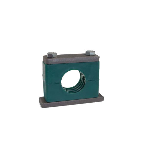 Uchwyt na rurę 12 - seria ciężka, PP - stal 316L