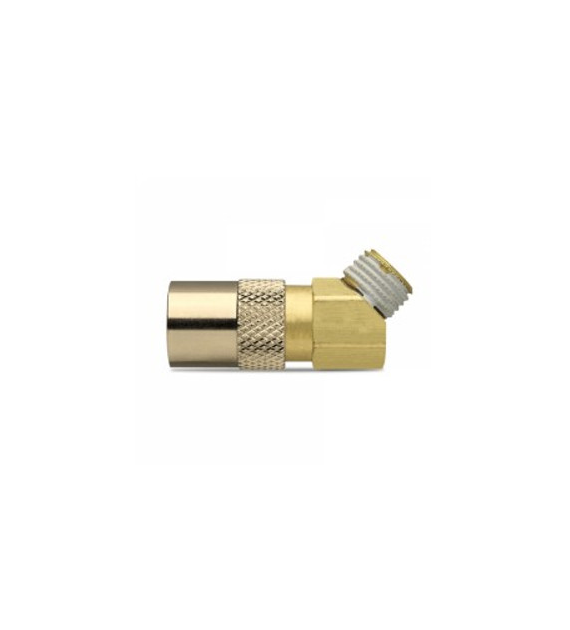 Szybkozłączka EURO-65, 45° z zaworem, GZ-M14, Lock