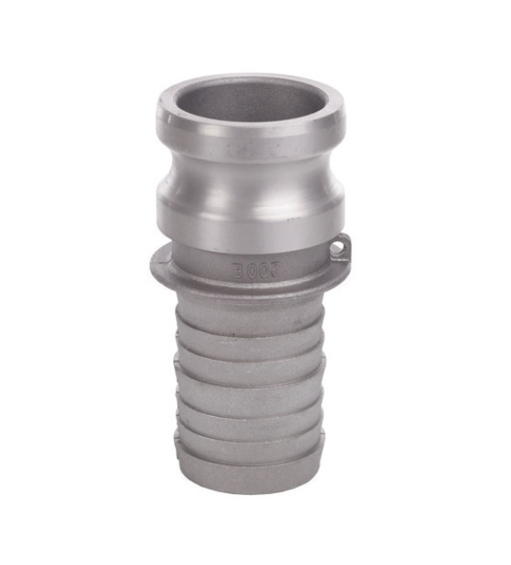 Camlock TYP E, wtyk na wąż DN75, stal 316