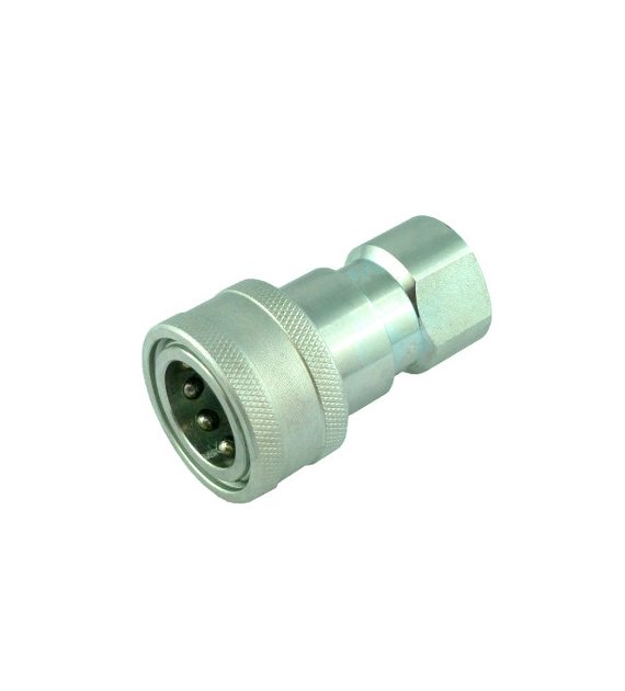 Gniazdo ISO B, DN 6,3, GW 1/4 NPT, stal 316L