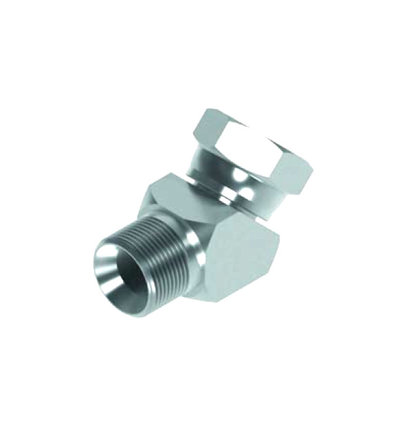 Adaptor kątowy 45° GZ/GW 1/4 BSP stal 316L