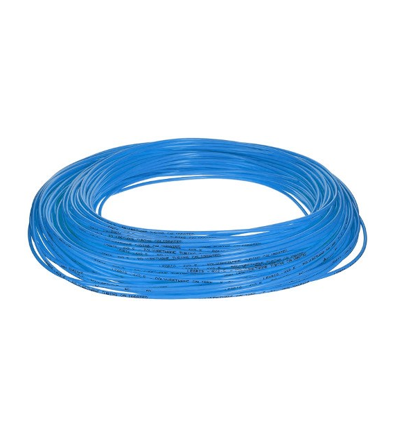 Przewód PTFE 4x1mm - 100mb - niebieski