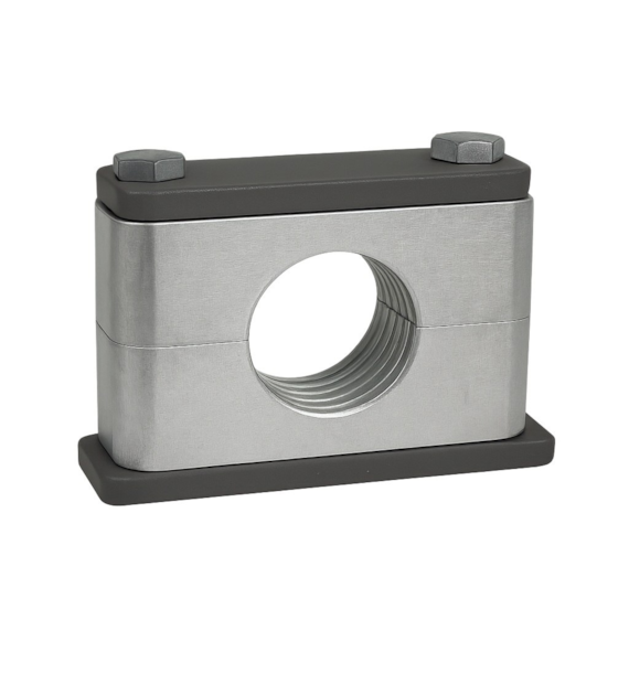 Uchwyt na rurę 10 - seria ciężka, AL - stal 37-2