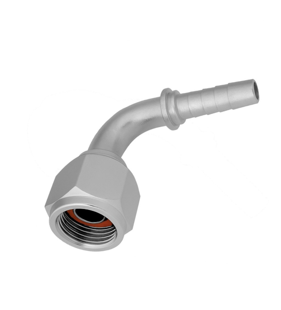 Końcówka DN13 CO2 90° W21.8x1/14  prawy gwint