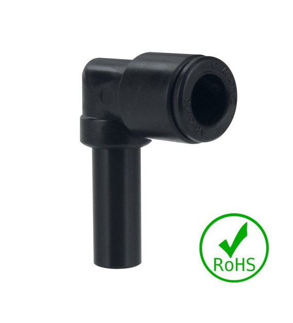 Złączka kątowa gniazdo/wtyk 04 , 18 bar