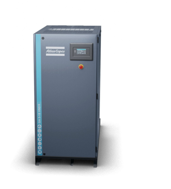 Sprężarka śrubowa Atlas Copco GA, 5,5 kW, 13 bar