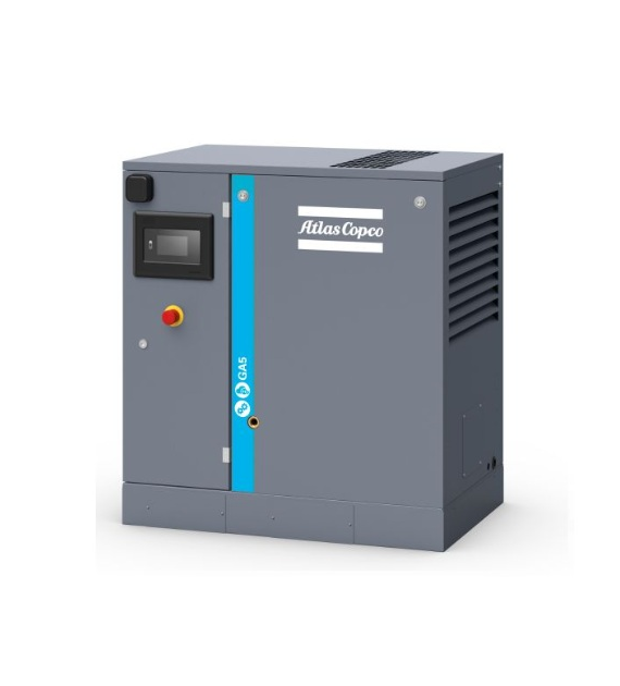 Sprężarka śrubowa Atlas Copco GA, 5,5 kW, 10 bar
