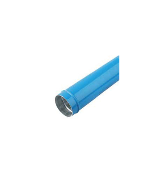Rura aluminiowa TRANSAIR 76,3, L=6m, niebieska
