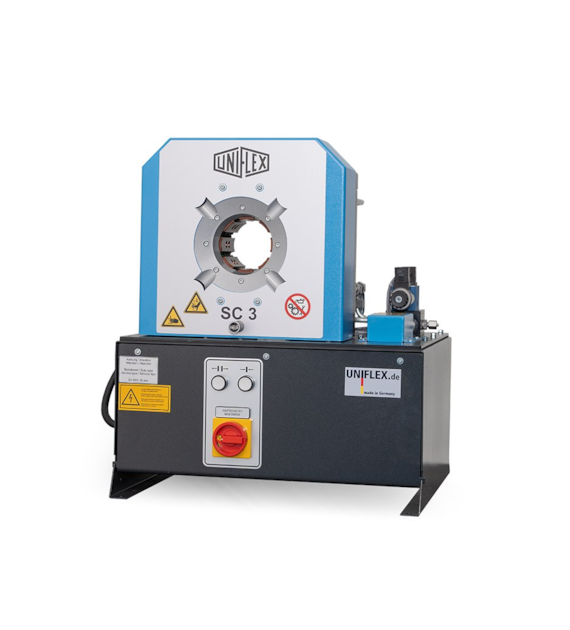 Zakuwarka serwisowa UNIFLEX, 400 VAC, 120 Ton