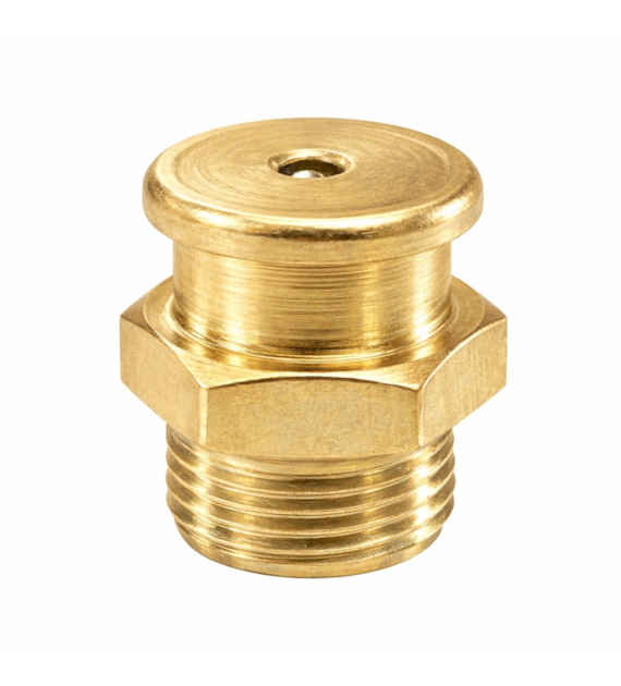 Smarowniczka płaska fi 22 1/4 BSP DIN3404, mosiądz