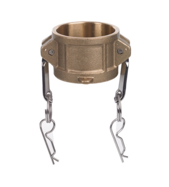 Camlock TYP DC, zaślepka wtyku 1 , mosiądz