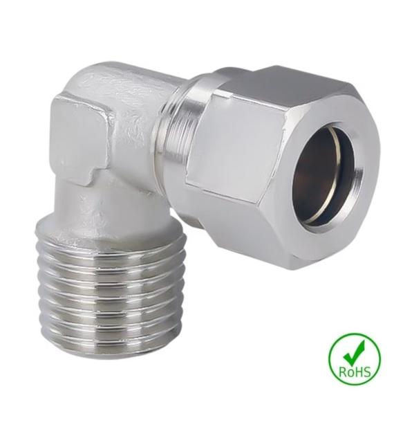 Złączka kątowa 08 - GZ 1/8 BSPT, mosiądz