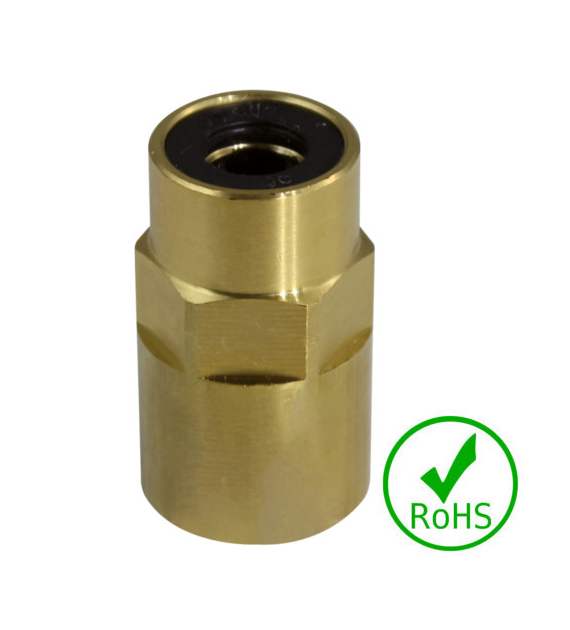 Złączka prosta 6/4 - GW M16x1,5, mosiądz, 16 bar