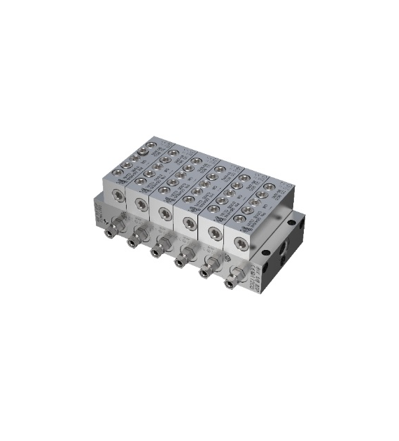 Rozdzielacz modułowy progresywny SMO