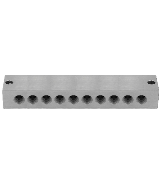 Blok smarowniczy 2x10 przyłącza 1/8 BSP