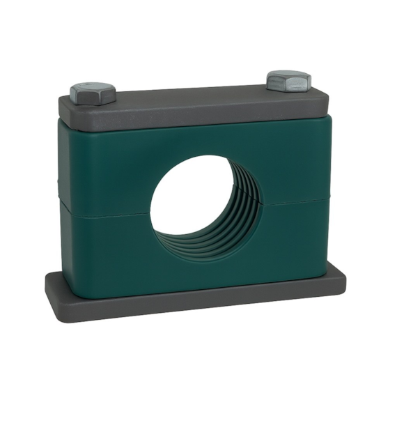 Uchwyt na rurę 25 - seria ciężka, PP - stal 37-2