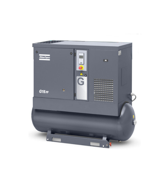 Sprężarka śrubowa Atlas Copco G, 11 kW, 7,5 bar