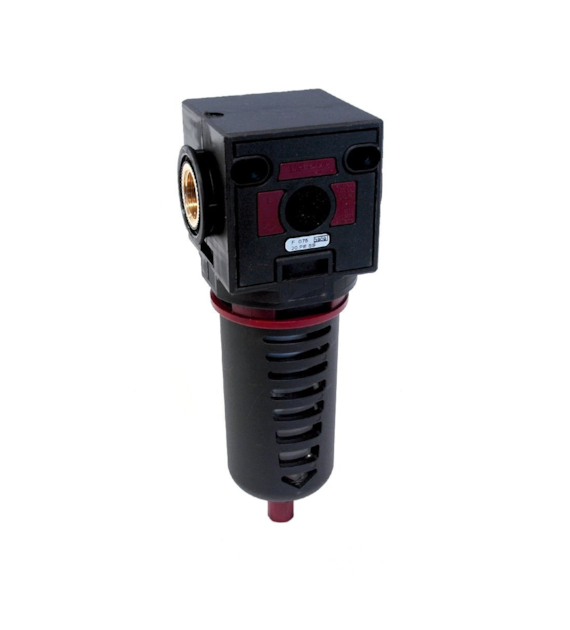 Filtr Aircomp 3/8 BSP; 5 µm, półautomatyczny spust