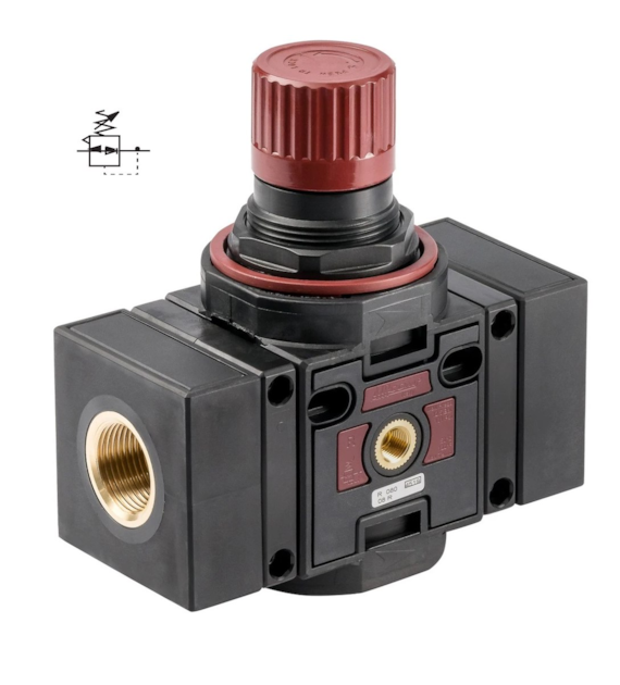 Reduktor Aircomp 3/4  BSP; 0-12 bar