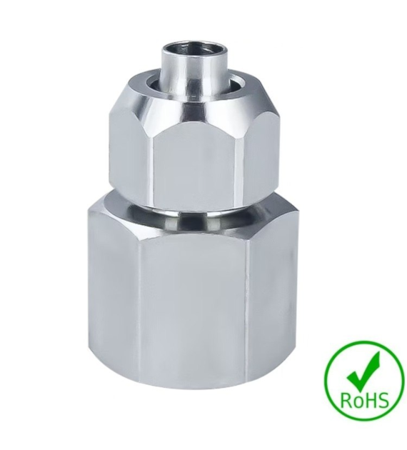 Złączka prosta 8/6 - GW 1/8 BSP, stal 316L