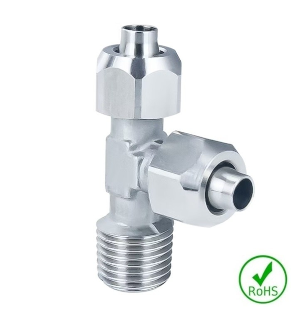 Trójnik 12/10 - 12/10 - GZ 1/2 BSPT, stal 316L