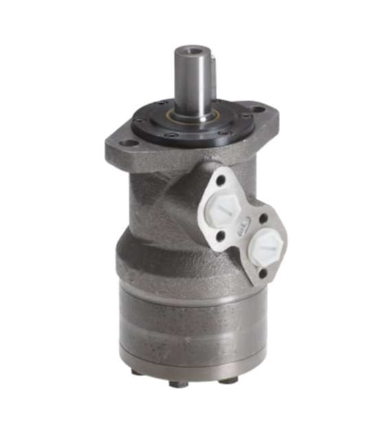 Silnik orbitalny hydrauliczny, wałek cylindryczny Ø25mm, 400 cm/obr, przepływ 75 l/min, 100 bar, przyłącze 1/2 BSP