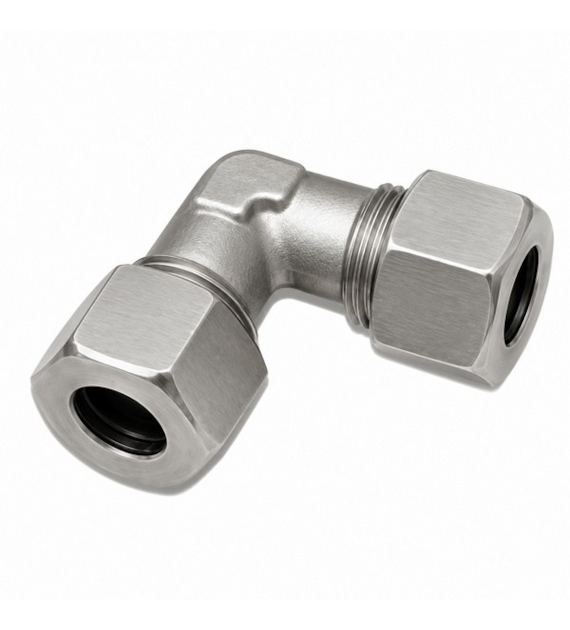 Złączka kątowa 90° 22L (M30x2), stal 316L