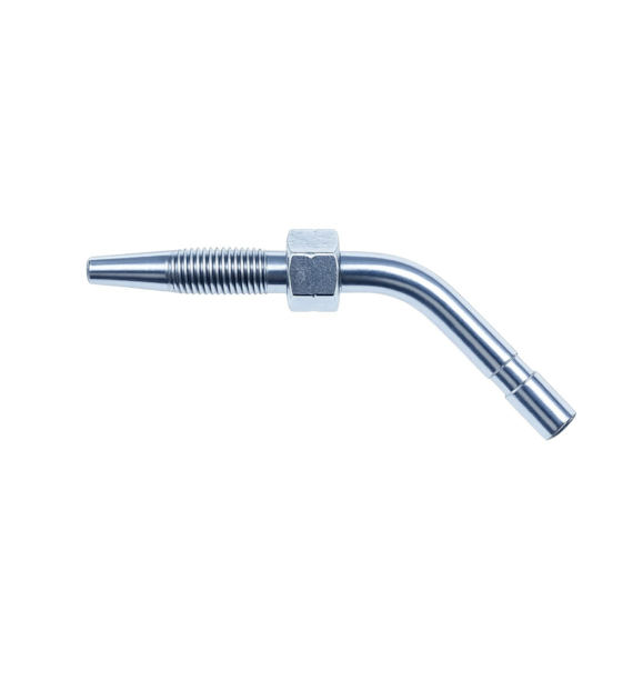 Końcowka DN04 z rowkiem 45°, R-6mm L=25mm