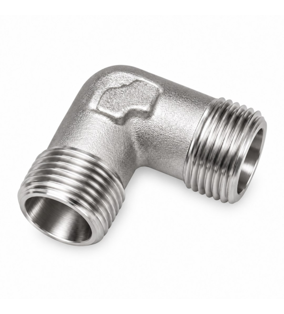 Korpus złączki kątowej 12L (M18x1,5), stal 316L