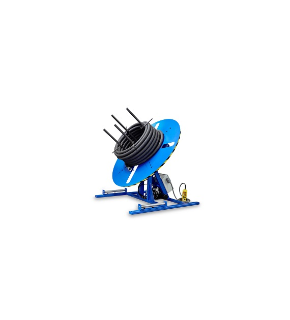 Urządzenie elektryczne do rozwijania węży hydr.