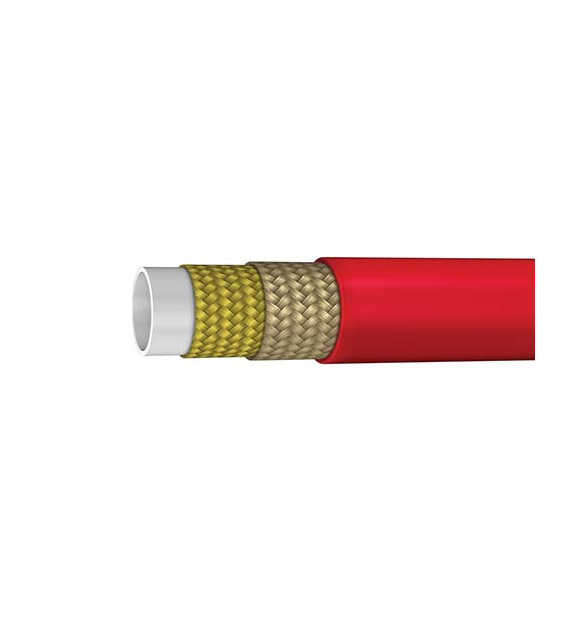 Wąż termoplastyczny DN06, 700 bar, czerwony