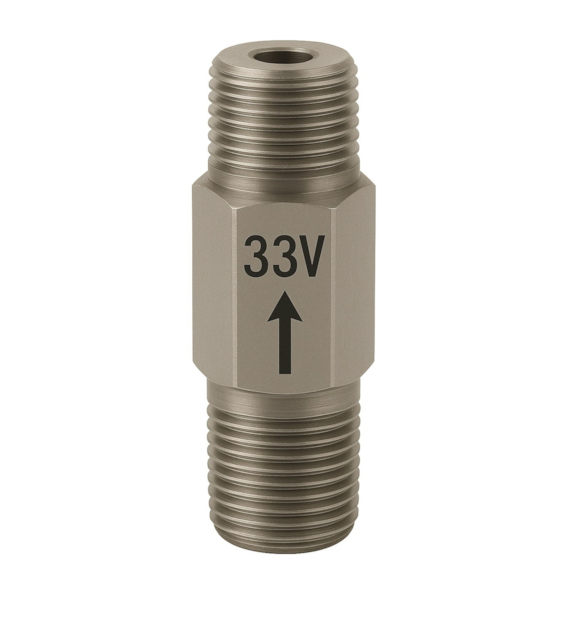 Dozownik 33V, 30 mm3/cykl, 1/8 BSP x 1/8 BSP
