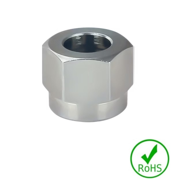 Nakrętka na rurę 6 mm - M10x1, mosiądz