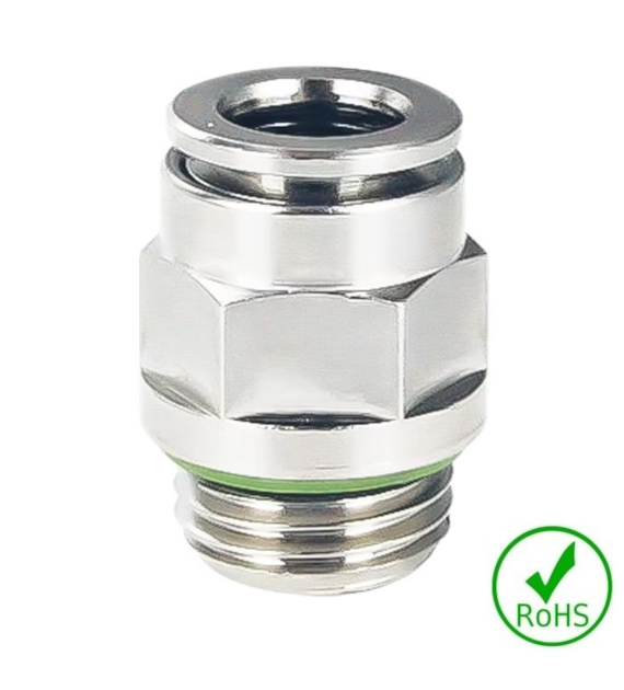 Złączka 04 - GZ M5x0.8, 20 bar, mosiądz, FDA