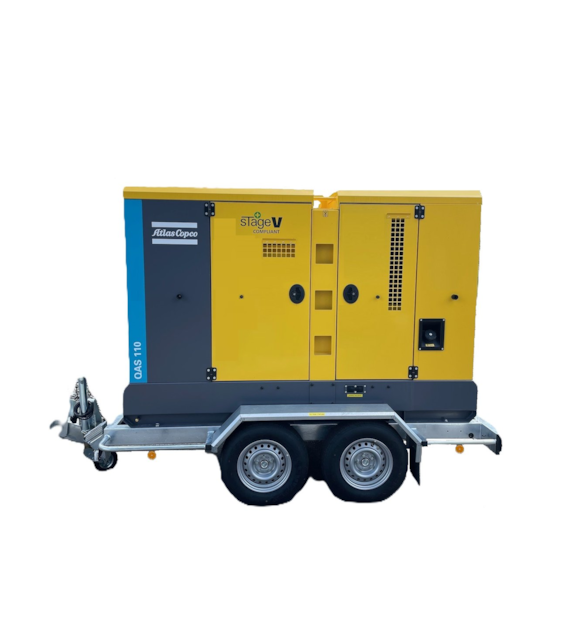 Generator prądu Atlas Copco 116 kVA / 92 kW, ON