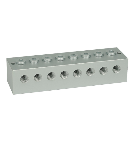 Blok smarowniczy T 3x9 przyłącza M10x1