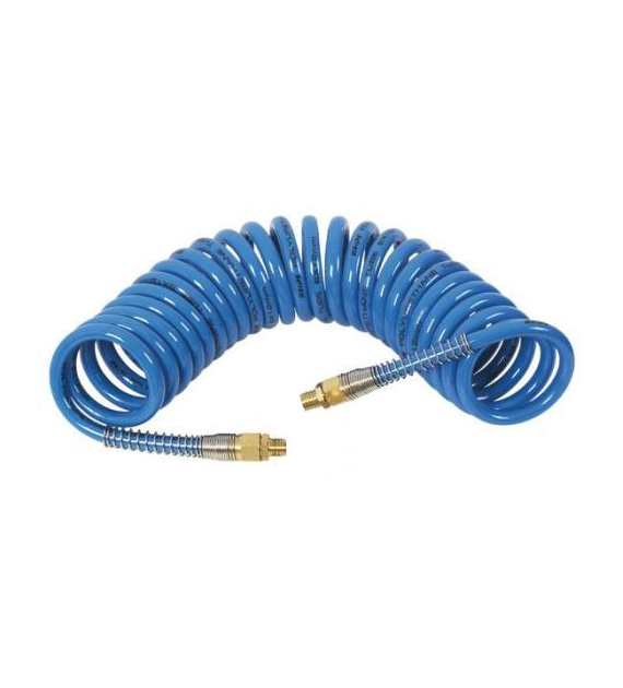 Przewód spiralny PU 8x5, GZ 1/4 obrotowowy, L=10m