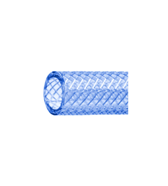Wąż zbrojony PVC, DN10, 15 bar, T=60°C, 30 mb Blue