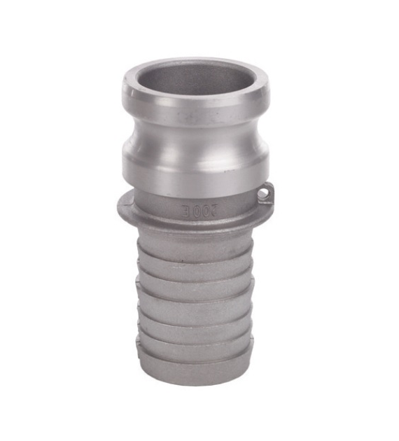 Camlock TYP E, wtyk na wąż DN40, aluminium